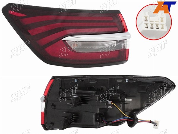 Фонарь задний GEELY COOLRAY 18- LH LED