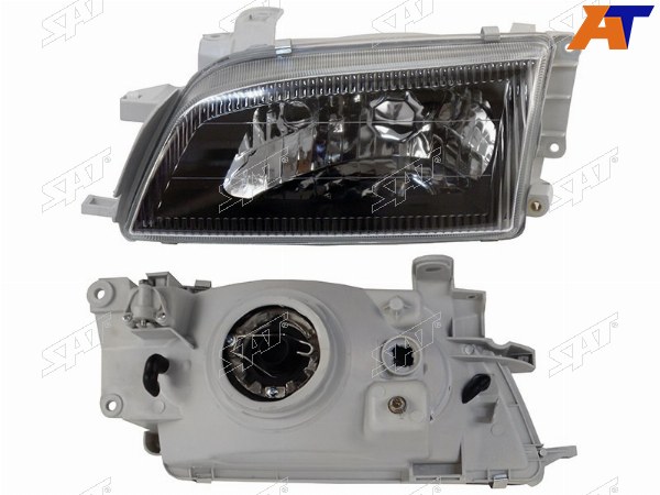 Фара TOYOTA CALDINACARINA E 92-96 LH черный хрусталь