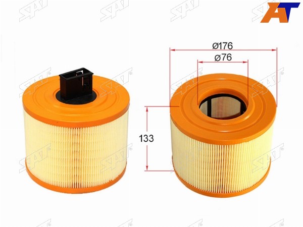 Фильтр воздушный BMW 3-SERIES E90919293 05-131-SERIES E81828788 07-11X1 E84 09-15