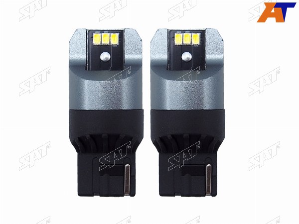 Лампа дополнительного освещения 12V W21W 3W330LM Canbus LED (Комплект 2 шт.)