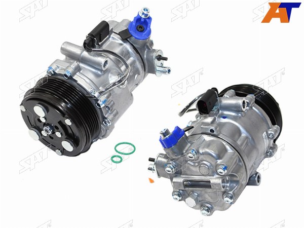 Компрессор кондиционера Volkswagen Polo 09-20  Jetta VA3 19-