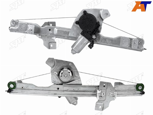 Стеклоподъемник передний RENAULT DUSTER 10-21SANDERO 09-14NISSAN TERRANO 14-22 LH с мотором (2 кон