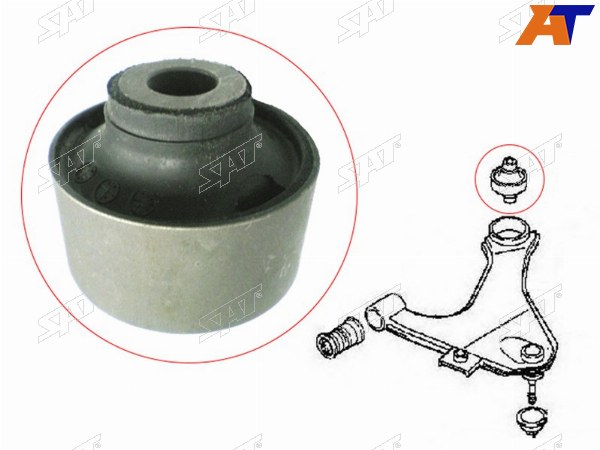 Сайлентблок RR (вертик) переднего нижнего рычага DAIHATSU TERIOSTOYOTA CAMI 97-06