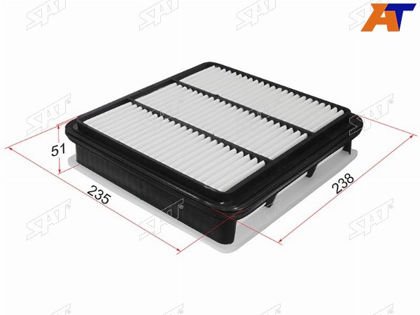 Фильтр воздушный MITSUBISH PAJEROMONTERO SPORT 08-L200 05-
