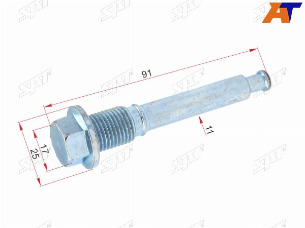 Направляющая суппорта MITSUBISHI PAJERO V20V40 90-00