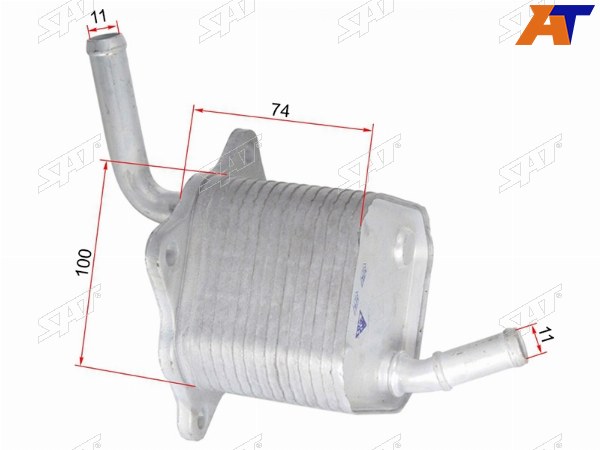 Радиатор масляный TOYOTA FORTUNER 15-HIACE 19-HILUX 15-