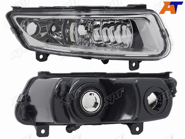 Фара противотуманная VW POLO SEDAN 15-20 POLO HBK 09- RH под 2 лампы