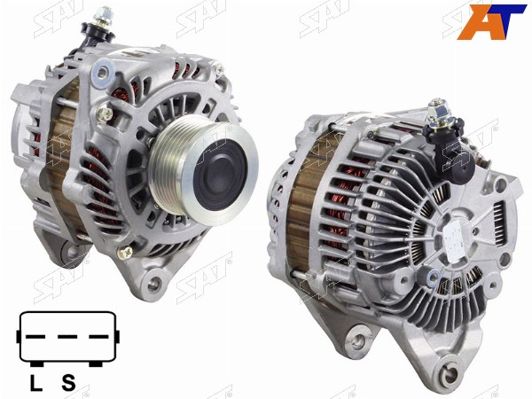 Генератор NISSAN NAVARA D40M YD25DDTI 05-10PATHFINDER R51M  05-14 12V 150A