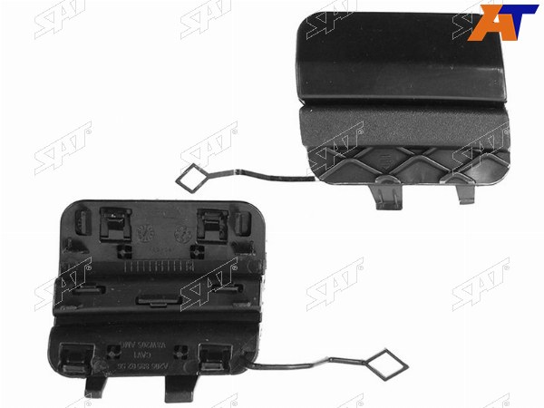 Заглушка в задний бампер MERCEDES C-CLASS W205 14-17 под крюк