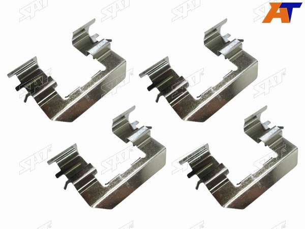 Комплект монтажный тормозных колодок FR HYUNDAI SOLARIS 10-ACCENT 11-19KIA RIO 10-