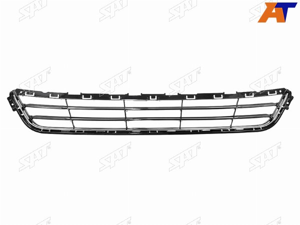 Решетка в бампер FORD MONDEO 14-19 с хром молдингом