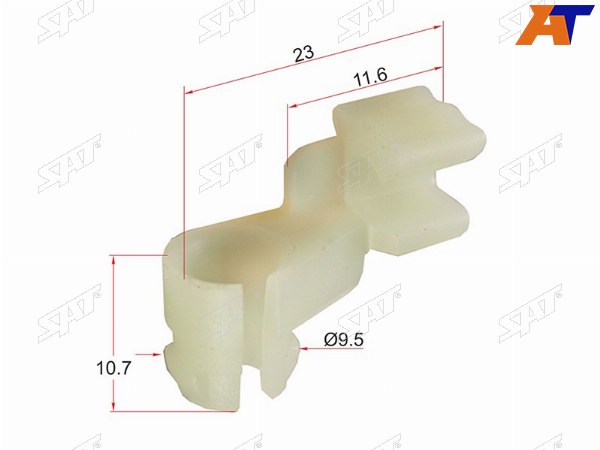 Клипса замка двери TOYOTALEXUS (1 шт.)