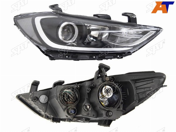 Фара HYUNDAI ELANTRA 16-18 RH
