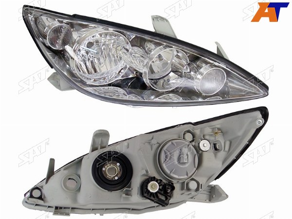 Фара TOYOTA CAMRY 04-06 RH длинное ухо, с электрокорректором