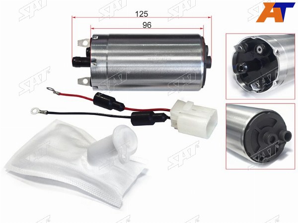 Топливный насос 12V, 3BAR, 90LH, V=1500-2000