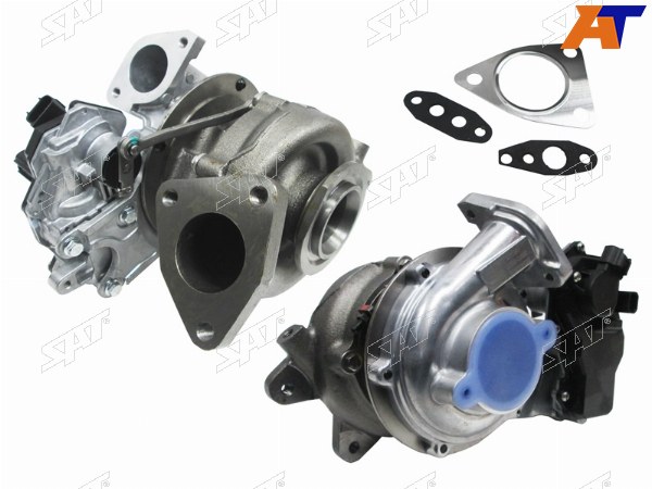 Турбина TOYOTA LC PRADOFORTUNERHILUX 1GD2GD-FTV 16- (с актуатором)