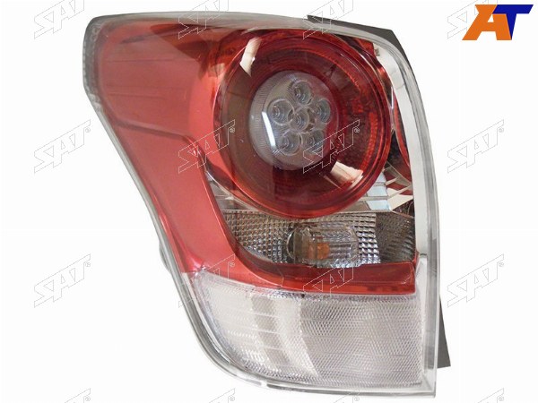 Фонарь задний TOYOTA VERSO 09-12 LH красно-белый