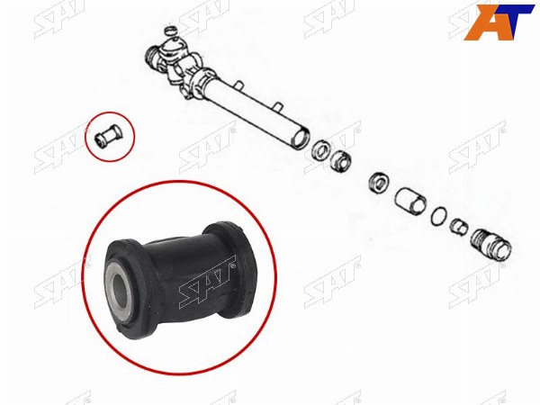 Сайлентблок рулевой рейки TOYOTA MARK II 96-01PROGRES 98-07CROWNMAJESTA 95-04ALTEZZA 98-05LEXUS