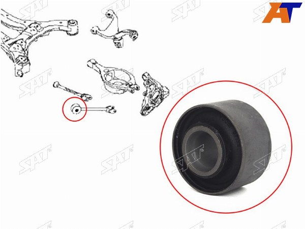 Сайлентблок задней продольной тяги NISSAN TEANA  08-14MURANO 07-ELGRAND 10-PATHFINDER 12-INFINIT