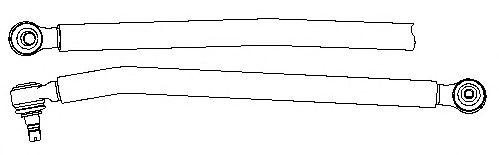 Продольная рулевая тяга