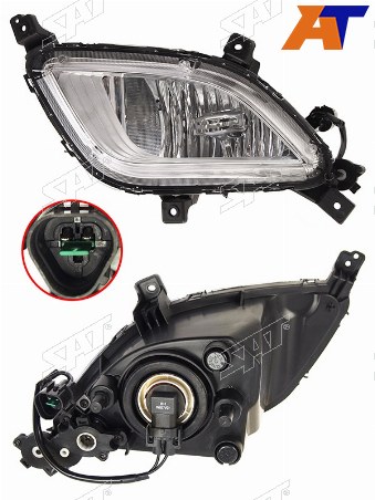 Фара противотуманная KIA CERATOFORTE 16-19 LH