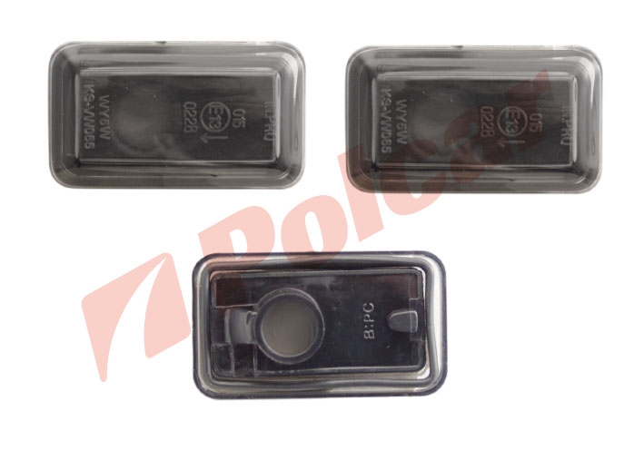 130719AE 8090100A6G2J2B2POLO 78-98 КОМПЛ. ПОВТОРИТЕЛЕЙ L+R ЧЕРНЫЕ,ТЮНИНГ