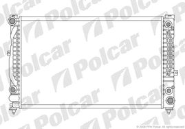 132408A6 A4A6B5 РАДИАТОР ОХЛАЖДЕНИЯ 632 x 399 x 32 mm (A  C+-)
