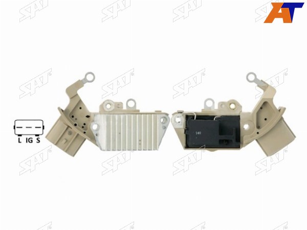 Реле-регулятор напряжения генератора TOYOTA COROLLAFIELDER ZZE12 13ZZ ZZE122 MARK2CRESTACHASER