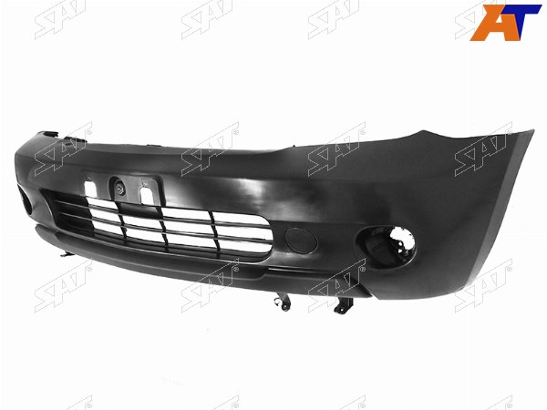 Бампер передний Toyota Ist 02-05 (Под ПТФ С отверстием под крюк)