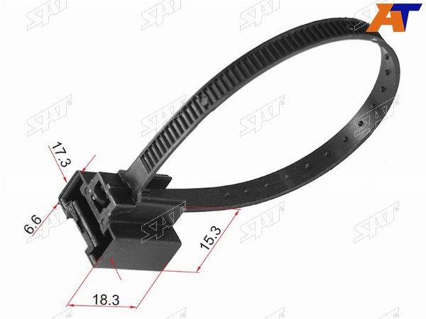 Клипса хомут эл. проводки TOYOTALEXUS (1 шт.)