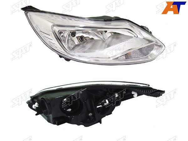 Фара FORD FOCUS III 11-15 RH хром