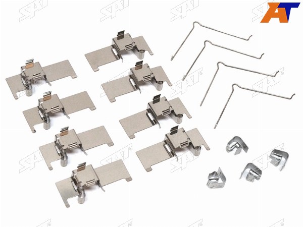 Комплект монтажный тормозных колодок FR TOYOTA CAMRYES250350300H 12-