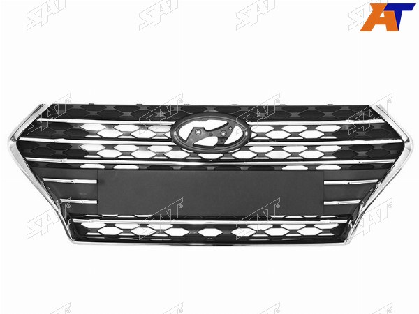 Решетка радиатора для автомобиля HYUNDAI ACCENTSOLARIS 17-20 с хромом