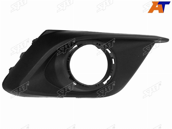 Оправа ПТФ MAZDA 3AXELA 13-16 RH под хром