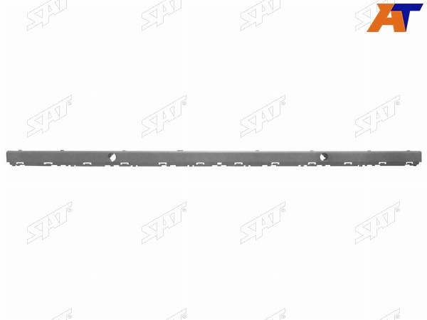 Молдинг заднего бампера BMW E39 00-03 с отв.