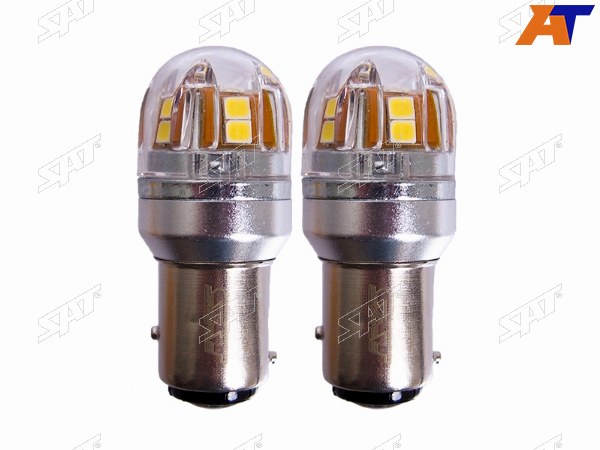 Лампа дополнительного освещения 12V P215W 2.8W0.4W320LM  Canbus LED (Комплект 2 шт.)