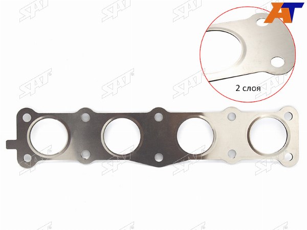 Прокладка выпускного коллектора 2,02,4 G4KDG4KE iX35 10-SONATA NF 07-10KIA SPORTAGE 10-CERATO 0
