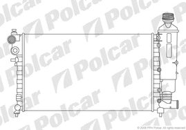 230608-2 SAXO 96-99 РАДИАТОР 530Х322  1,0;1.1.4;1,6B M +-C