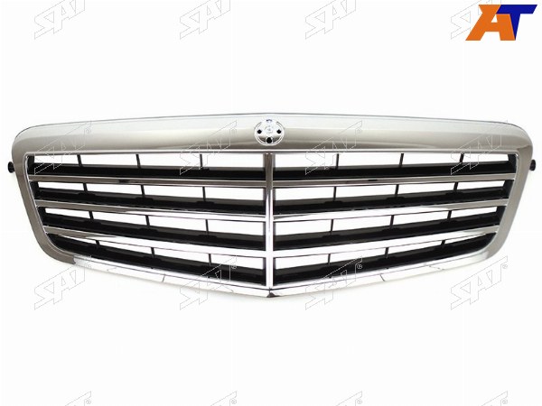 Решетка радиатора MERCEDES E-CLASS W212 09-13 чернаяхром