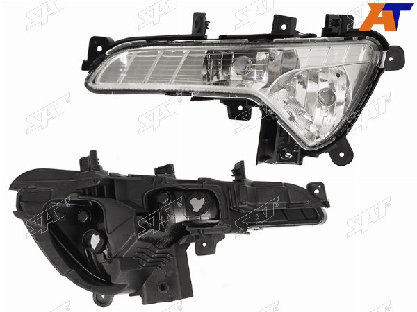 Фара противотуманная KIA SPORTAGE III 10-16 LH под две лампы