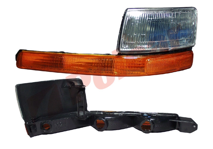 240020-3 CARAVAN VOYAGER 93-95  ПОВОРОТНИК С ГАБАРИТОМ ПРАВЫЙ (ЖЕЛТО БЕЛЫЙ)