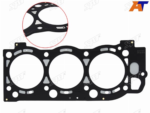 Прокладка ГБЦ TOYOTA LC PRADOSURFGRANVIA 5VZ 99-05 RH