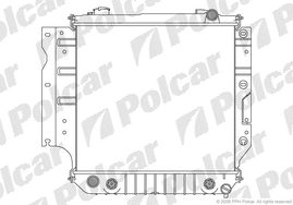 240708-1 WRANGLER 86-9696-07 РАДИАТОР 460 x 503 x 33
