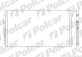 2420K8C3 VOYAGERCARAVAN 01-0501- РАДИАТОР КОНДИЦИОНЕРА