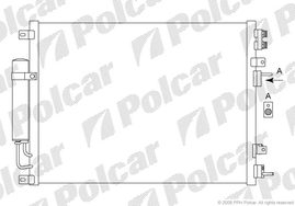 2431K8C1 РАДИАТОР КОНДИЦИОНЕРА 647 x 464