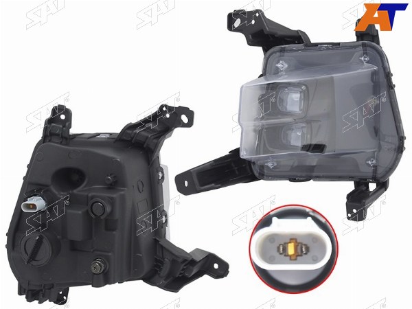 Фара противотуманная KIA K5 20- LH LEDкомплектация GT