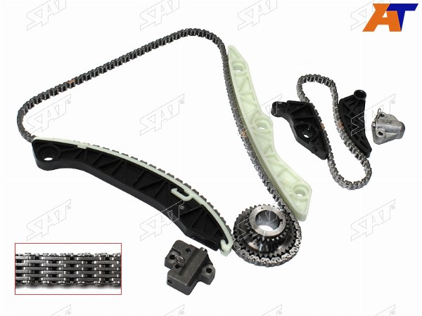 Комплект цепи ГРМ 2,4 4B12 MMC DELICA D:5 06-OUTLANDER 05- (малая цепь 36 звеньев)