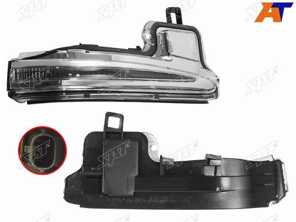 Поворот в зеркало TOYOTA RAV4 19-HIGHLANDER 20-ALPHARDVELLFIRE 15-18TACOMA 15-20 RH