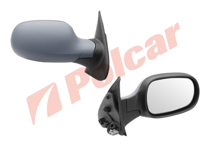 2707524M MICRA K12 02- ЗЕРКАЛО ПРАВОЕ R ЭЛЕКТРИЧ+АСФЕРА+ПОД ПОКРАСКУ