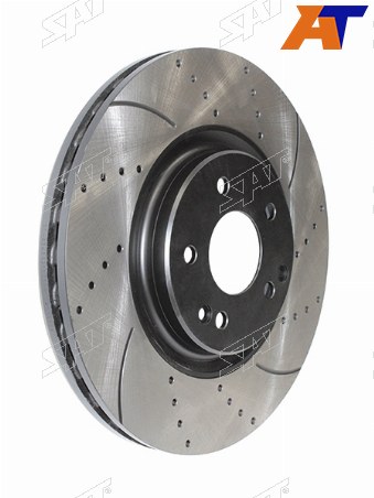 Комплект перфорированных дисков перед MERCEDES C180 W203C209 00-06